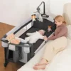 ELEMARA 4 in 1 Wide Baby Bassinet