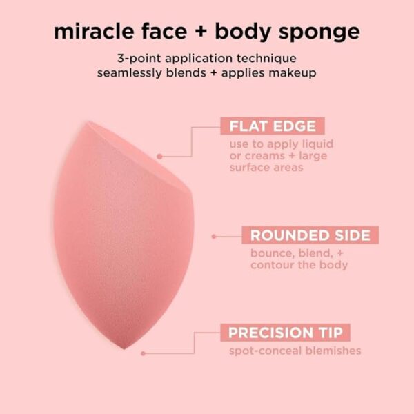 Real Techniques Miracle Face and Body Sponge