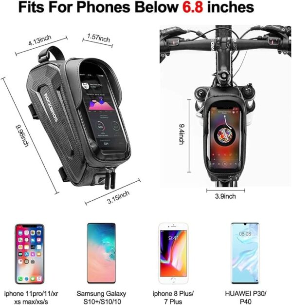 ROCKBROS Waterproof Bike Phone Bag