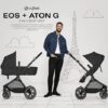 Cybex EOS 5-in-1 Travel System Stroller + Aton G Infant Car Seat