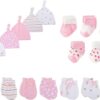 JELYLOVE 15 Pack Cotton Baby Accessories Set