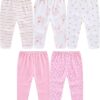 JELYLOVE Unisex Baby Pants Set - 5 Pack