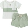 Kupretty Baby Boy Summer Outfit Set