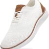 HOBIBEAR Men's Lightweight Mesh Dress Sneakers