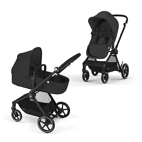 Cybex EOS 5-in-1 Travel System Stroller + Aton G Infant Car Seat