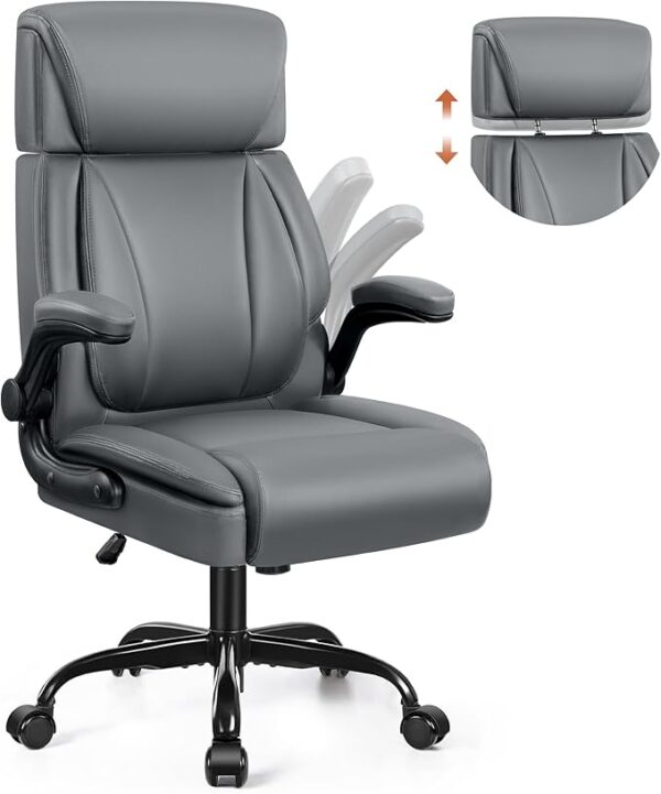 BestGlory Big and Tall Leather Office Chair