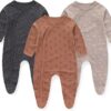 JELYLOVE Baby Rompers 3-Pack
