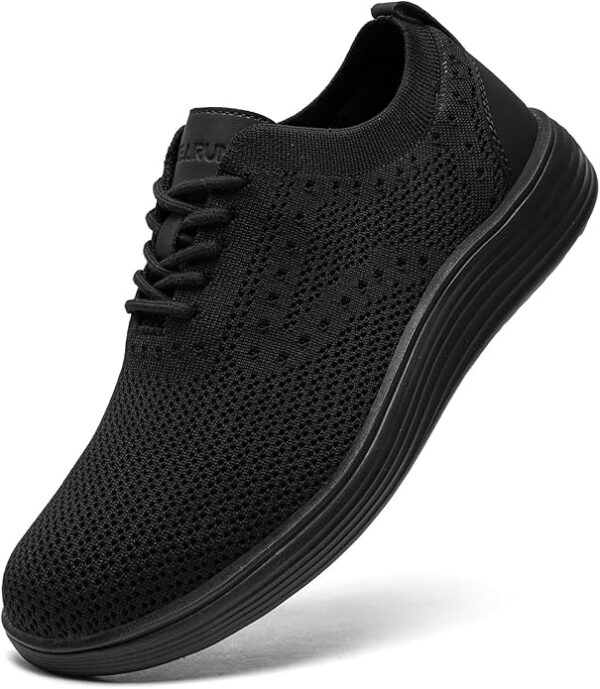 HOBIBEAR Men's Lightweight Mesh Dress Sneakers