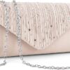 TINDTOP Evening Clutch Purse for Women