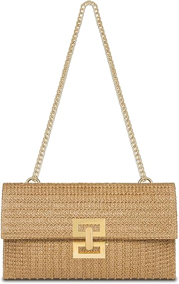 Liadreem Straw Clutch Purse