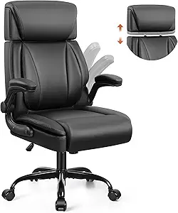 BestGlory Big and Tall Leather Office Chair