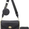 JEEHAN Quilted Crossbody Bag Set