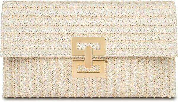 Liadreem Straw Clutch Purse