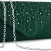 TINDTOP Evening Clutch Purse for Women