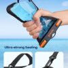 Lamicall Waterproof Phone Pouch Case - 2 Pack