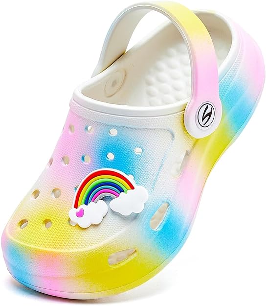 HOBIBEAR Kids Garden Clogs