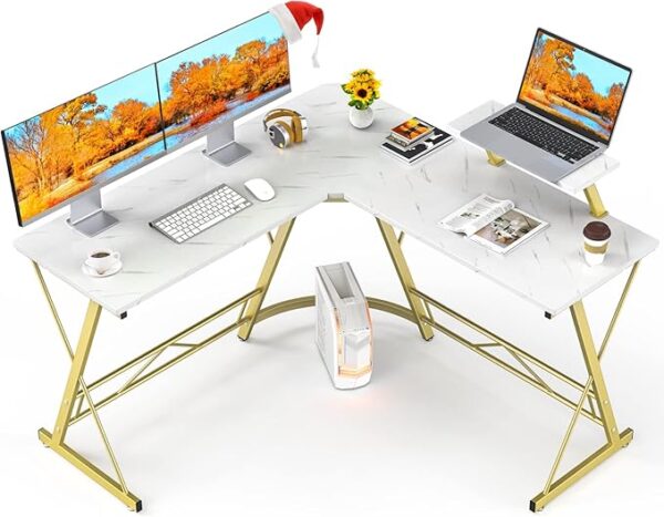 Mr IRONSTONE L Shaped Gaming Desk