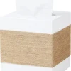 Farmhouse Style Tissue Box Cover