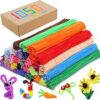 1050 Assorted Chenille Stems Craft Pipe Cleaners