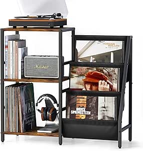 Vinyl Record Storage Stand