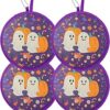 MXY Halloween Decorative Folding Fan - 4 Pack