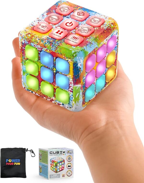 Power Your Fun Cubik LED Flashing Cube