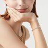 Miabella 925 Sterling Silver Handmade 4mm Bead Ball Bracelet
