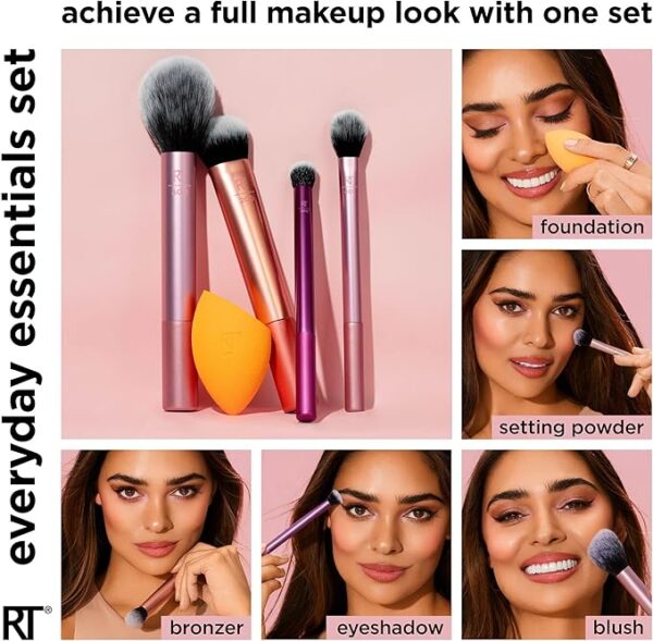 Real Techniques Everyday Essentials Brush Kit