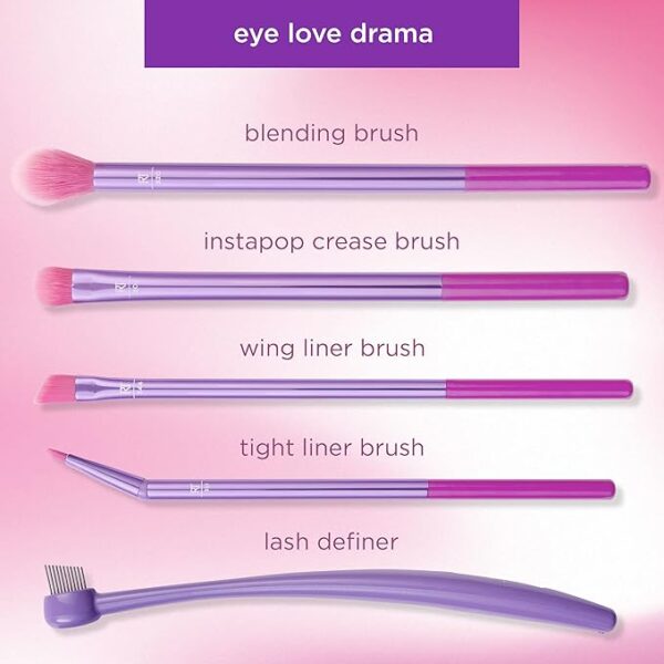 Real Techniques Eye Love Drama Makeup Brush Set