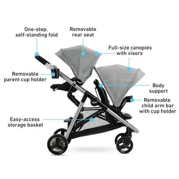 Graco Ready2Grow LX 2.0 Double Stroller