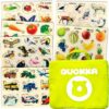 Quokka Montessori Wooden Puzzles for Toddlers