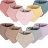 Gerber Unisex Baby Muslin Bandana Bibs