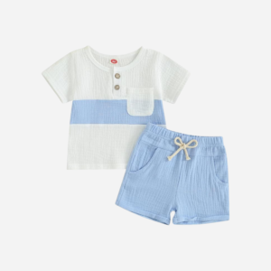 Kupretty Baby Boy Summer Outfit Set