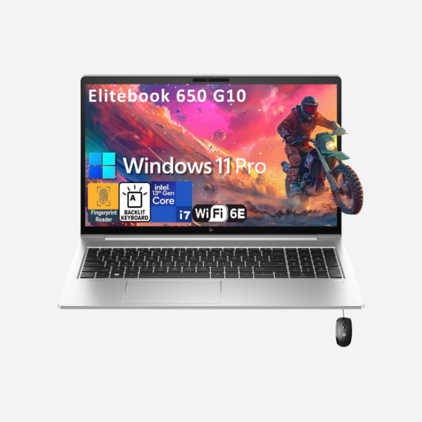 HP EliteBook 650 G10 Business Laptop, Core i7, 32GB, 1TB SSD