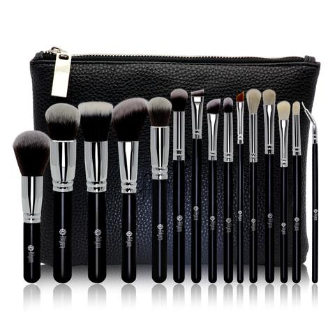 HMU 16-Piece Vegan Makeup Brush Set