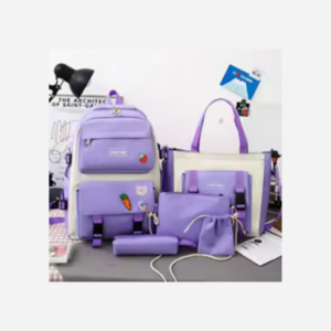 Waterproof Canvas Backpack - Korean Version