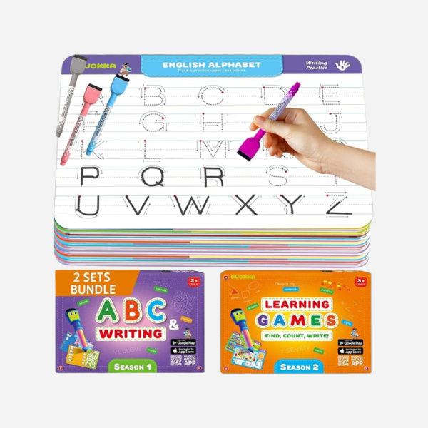 QUOKKA Handwriting Practice Books for Kids - 2 Set