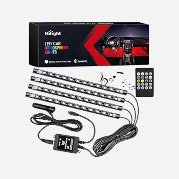 Nilight TR-06 48 LED Interior Car Strip Lights