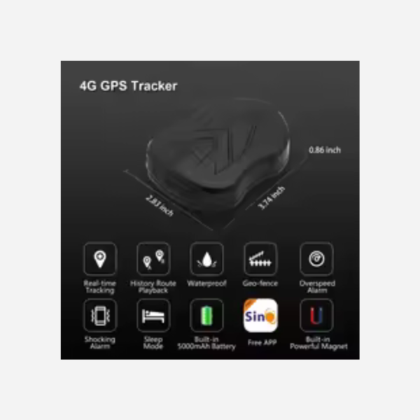 SinoTrack 4G Waterproof GPS Vehicle Tracker