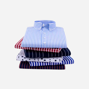 Men's Business Dress Shirt - Custom Plaid