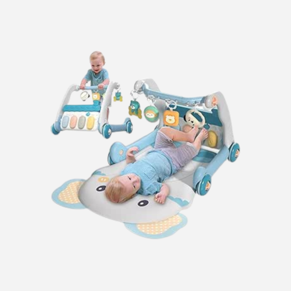 Baby Piano Play Mat & Standing Toy (2-in-1)