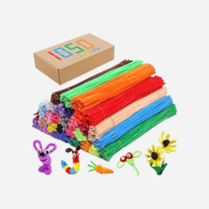 1050 Assorted Chenille Stems Craft Pipe Cleaners