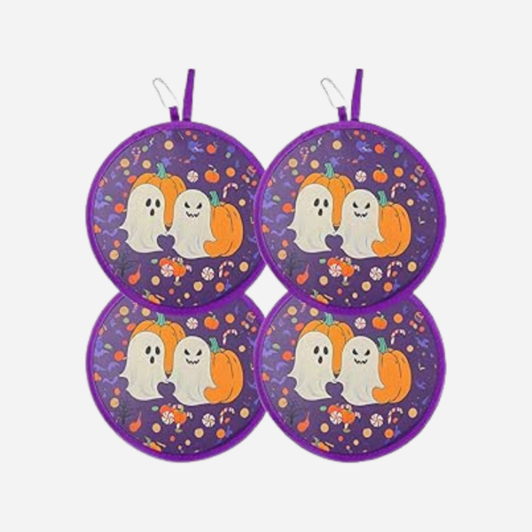 MXY Halloween Decorative Folding Fan - 4 Pack