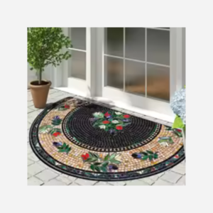 Stylish Semi-Circular Entrance Doormat