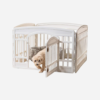 IRIS 24" 4-Panel Dog Playpen with Door