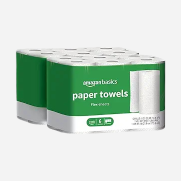 Amazon Basics 2-Ply Flex-Sheets Paper Towels