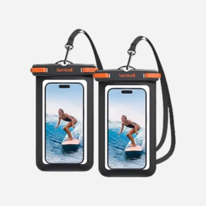 Lamicall Waterproof Phone Pouch Case - 2 Pack